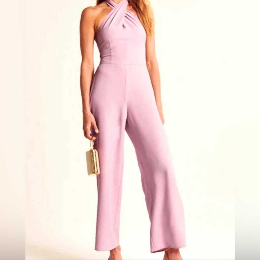 Abercrombie & Fitch Lavender/Pink jumpsuit